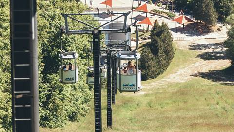Open-Air Gondola at Blue Mountain Resort