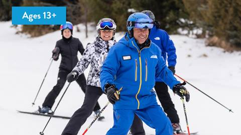 Beginner Bundle with Ski Lesson | Ages 13+