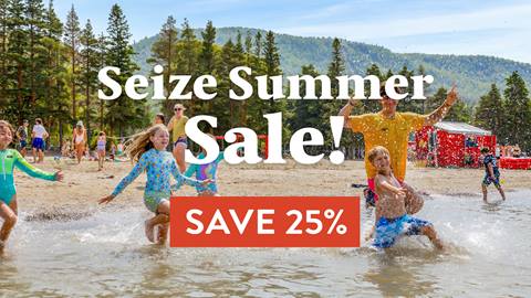 Seize Summer Salle! SAVE 25%