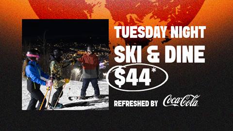 Tuesday Night Ski & Dune ($44) - Refreshed by Coca-Cola