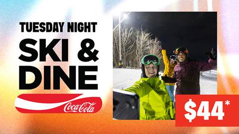 Tuesday Night Ski & Dune ($44) - Refreshed by Coca-Cola