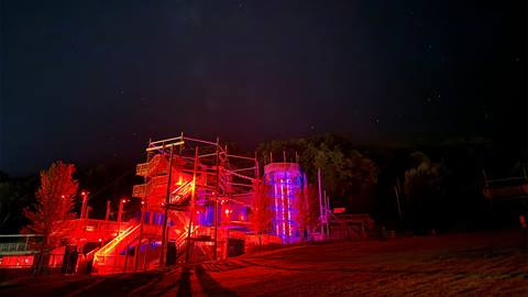 Canopy Climb Net Adventure = After Dark