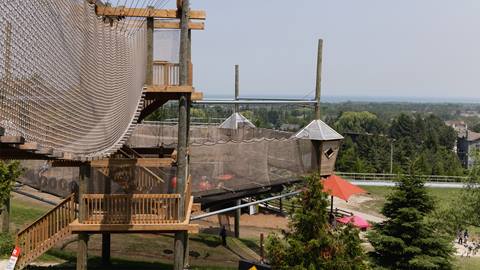 Canopy Climb Net Adventure