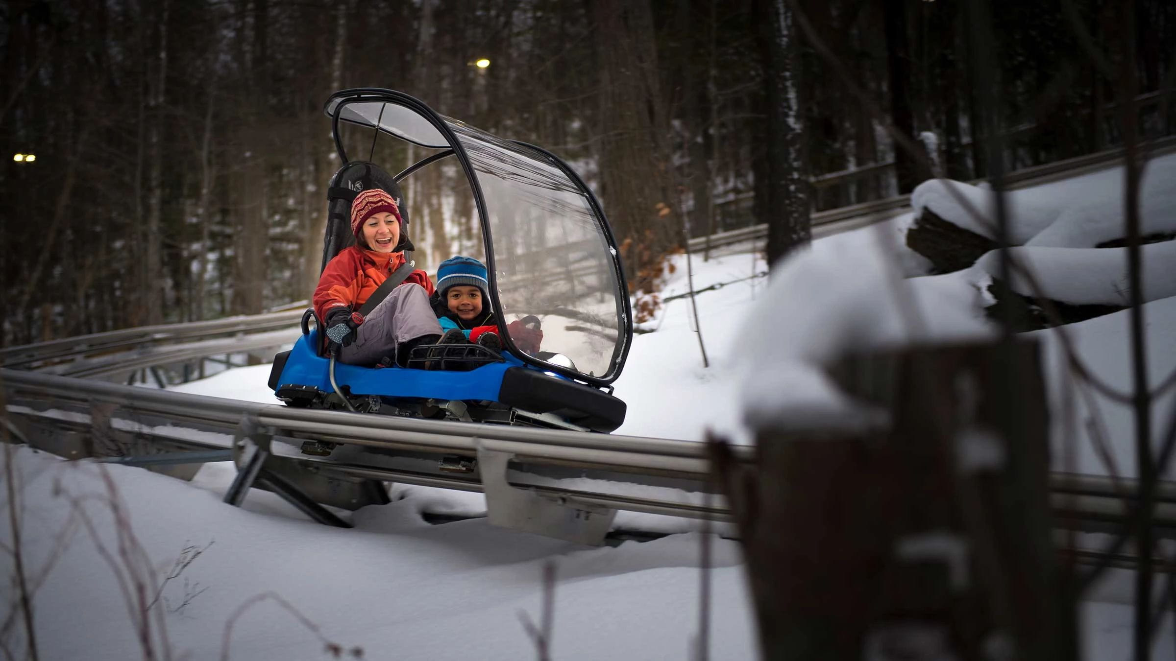 Ridge Runner Mountain Coaster Blue Mountain Resort