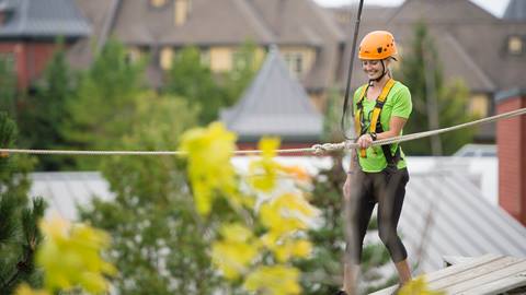 Skywalk Challenge High Ropes Course | Blue Mountain Resort