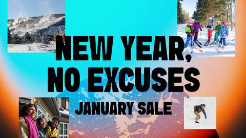 New Year, No Excuses - January Sale