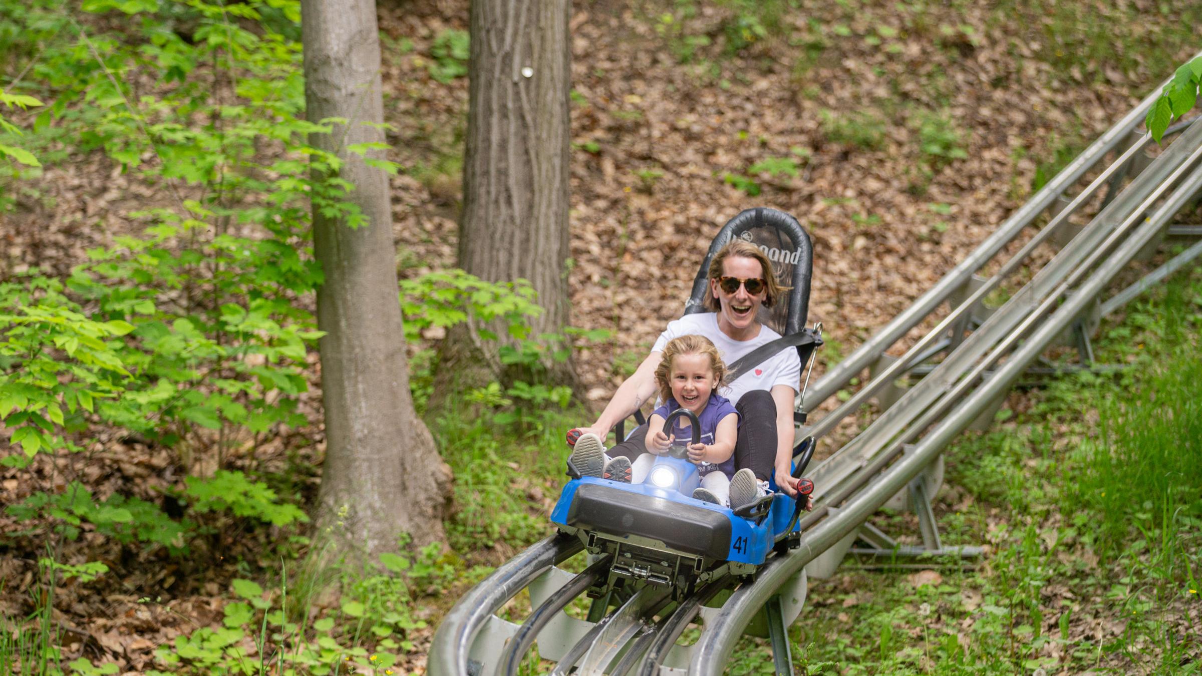 Ziplining in Collingwood Blue Mountain Resort