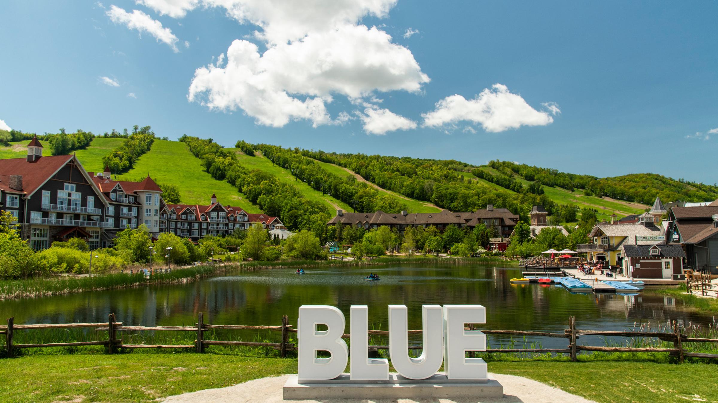 Blue deals mountain resort